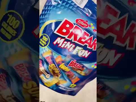 Tiffany Break Mini Fun chocolate #asmr #chocolate #shorts