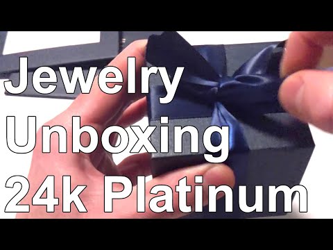 Mene 24k Platinum Jewelry Unboxing - Bullion Jewelry A Great Gift For Him Or Her
