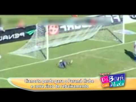 CIANORTE PERDE PARA O PARANÁ CLUBE