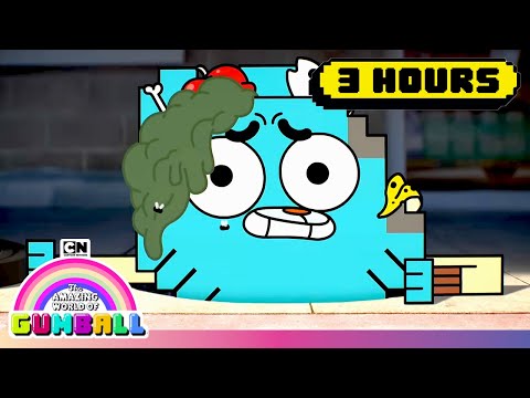 Can You Remember the Rain? | 3-Hour Gumball Playlist | Cartoon Network