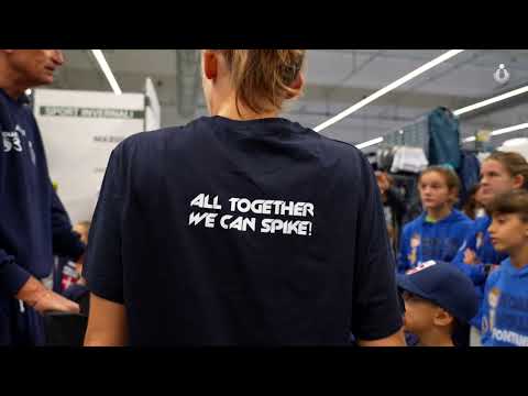 Il Volley S3 protagonisti nel centro Decathlon di Novara