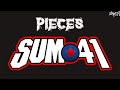Sum 41 | Pieces (Karaoke + Instrumental)