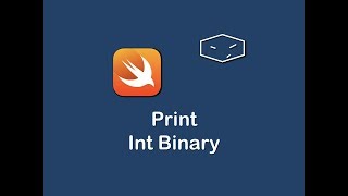 print int binary in swift 3
