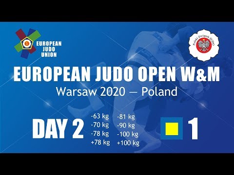 European Judo Open - Warsaw 2020 - Day 2 - Tatami 1