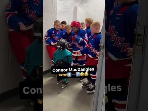 MacDangles 6-7 LOL #nhl #hockey #youthsports #youthhockey #canada #newyork