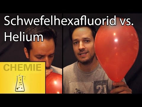 Sulfur hexafluoride vs. helium