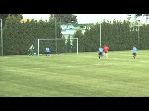 Lechia Gdańsk - KS Polkowice 1:0. Bramka Adama Dudy