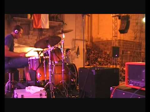 EFFEQUINTA live Militello ( CT) - Drum cam