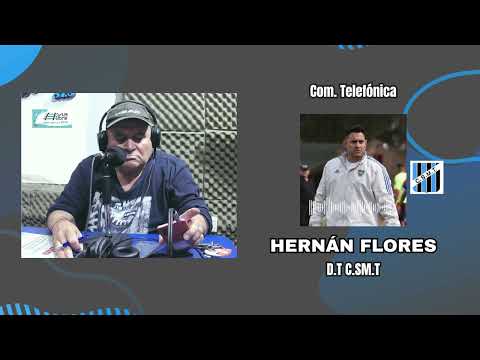 Hernán Flores, D.T del Club Sportivo María Teresa en Exclusiva con Carlos Almará.