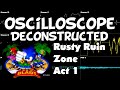 Sonic 3D Blast Rusty Ruin Zone Act 1 Oscilloscope Deconstruction
