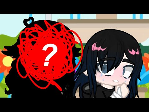 Soulmate Colours || Emo Girl x Brat || Gacha meme