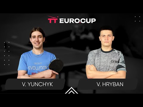 09:30 Valentyn Yunchyk - Vadym Hryban 16.03.2024 TT Euro.Cup Ukraine Star. TABLE 4