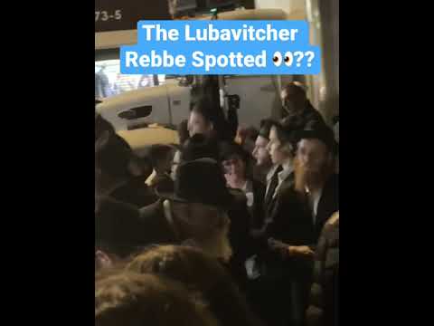 The Lubavitcher Rebbe Spotted in crown heights?!?!