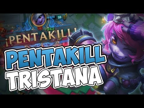¡TRISTANA PENTAKILL EN RANKED! | League of Legends