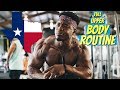 TEXAS Sized FULL Upper Body Routine