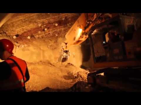 Liebherr Specialized Excavator Tunnels Through German Railway Project