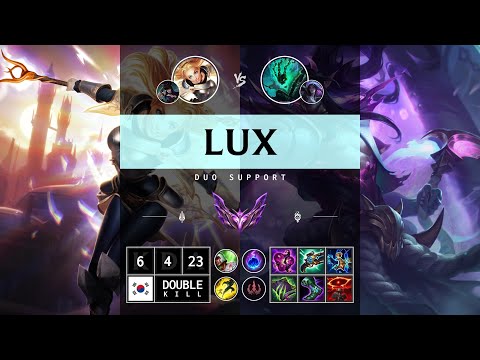Lux Support vs Thresh - KR Master Patch 14.12