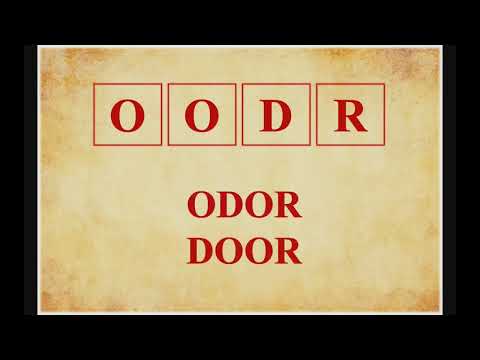 Scrambled word game - Anagram words