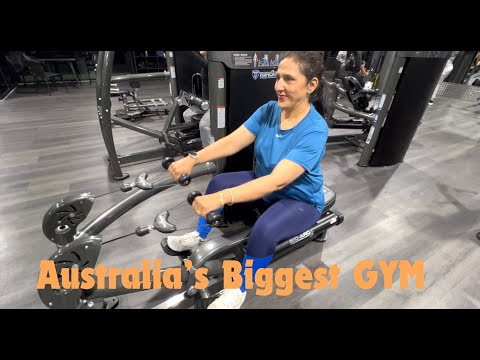 Exploring Australia’s Biggest Gym! 🏋️‍♂️ | Fitness, Workouts & Gym Tour | Indians In Australia