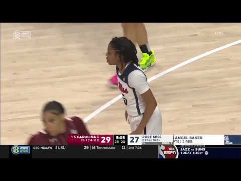 Destanni Henderson vs OLE MISS 23 PTS 8 AST          2.27.22
