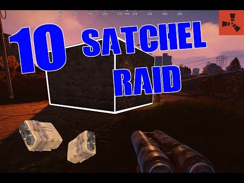 10 SATCHEL RAID (2x server Rust)