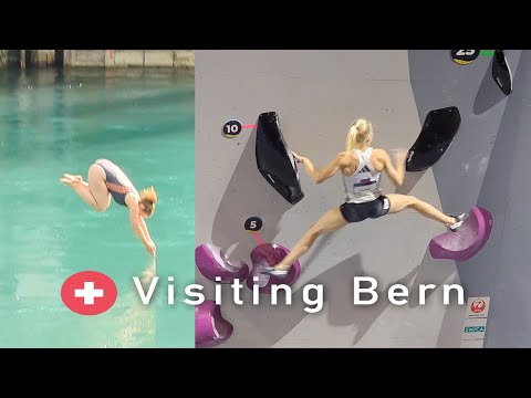 🇨🇭Visiting Bern - Climbing World Cup IFSC (eng subtitles available)