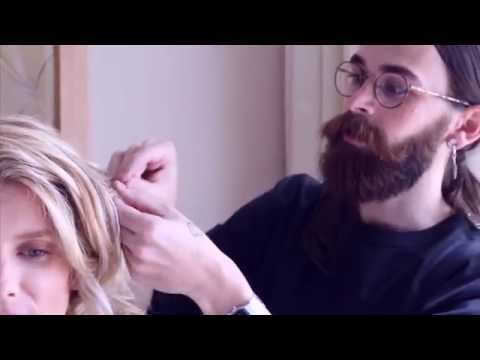 Backstage Coiffure Alice Taglioni égérie DESSANGE red carpet Cannes 2015