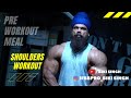 What to Eat before Workout II Shoulders Workout II Biki Singh