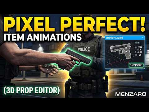 Click to Watch Menzaro Item Props Showcase