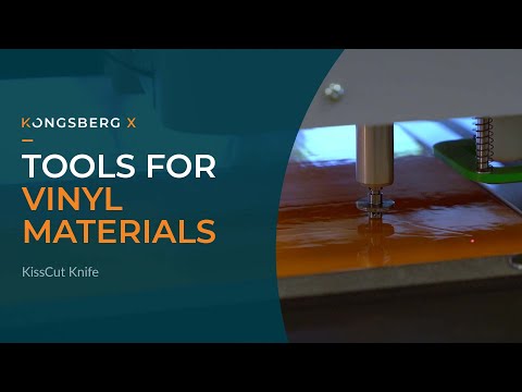 Tooling for Kongsberg X: cutting vinyl with the KissCut tool thumbnail