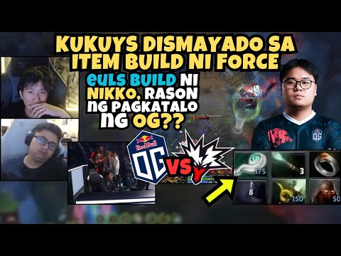 NIKKO NAGKAMALI SA ITEM BUILD? | KUKUYS REACTION | RASON BAKIT NALAGLAG ANG OG SA TOURNAMENT??