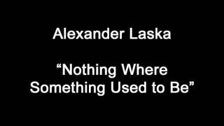 Vanessa Carlton, "Nothing Where Something Used to Be" (Piano Instrumental)