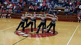 Loudonville Lady Reds Drill Team