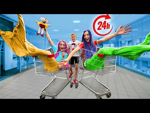 🧜🏻‍♀️ MERMAIDS at the STORE 🧜🏻 24 hours ⏰ Episode 5