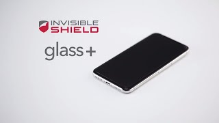 InvisibleSHIELD Glass+ Tempered Glass Apple iPhone XS Screen Protectors