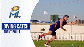 Boult's incredible CATCH in training | बोल्ट का शानदार कैच | Dream11 IPL 2020