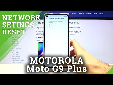 How to Reset Network Settings in MOTOROLA Moto G9 Plus – Restore Network Defaults
