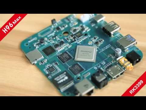 H96 MAX - RK3399 Six Core Android 6.0 TV box with Pre-installed KODI and type c port