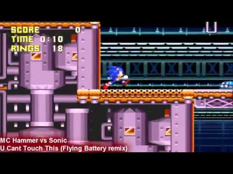 MC Hammer vs Sonic - Can't Touch This Battery (DJYuzoboy)