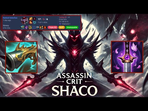 17 Kills Shaco carrying Master - S15 Ranked [League of Legends] Full Gameplay - Infernal Shaco