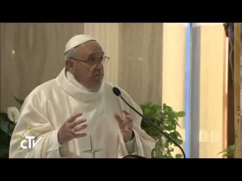 HOMILIA DO PAPA FRANCISCO- 20/05/2014 - Dublado pela Pascom Lapa