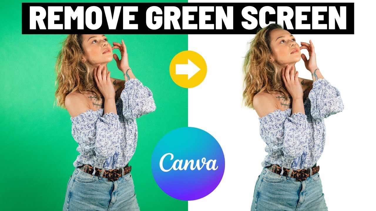 How to Remove Green Screen in Canva