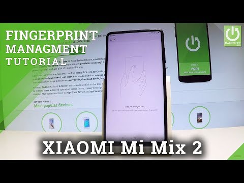 How to Add Fingerprint on XIAOMI Mi Mix 2 - Use Fingerprint Sensor