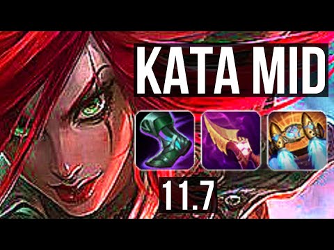 KATARINA vs TARIC (MID) | 3.1M mastery, 9/1/6, Legendary, 400+ games | EUW Diamond | v11.7