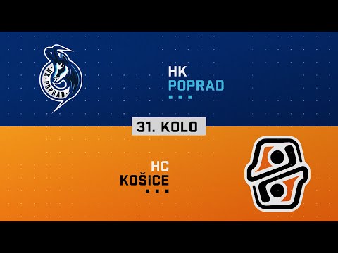 31.kolo HK Poprad - HC Košice HIGHLIGHTS