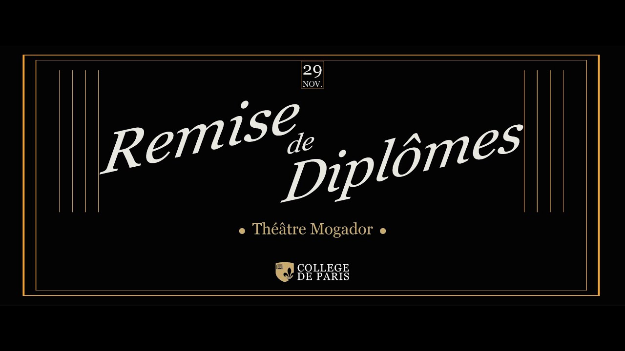 Remise des diplômes en direct depuis Mogador