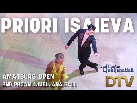 # Jive | Cristian Priori & Aleksandra Isaieva | Amateurs | 2nd ProAm LjubljanaBall | 2024