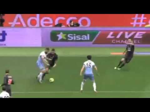 Grandissimo goal di Candreva. Lazio Palermo 2 1 22 febbraio 2015