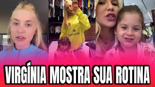 VIRGÍNIA MOSTRA SUA ROTINA NA ESPANHA COM SEUS FILHOS 