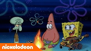 SpongeBob Schwammkopf | Das Lagerfeuerlied Lied | Nickelodeon Deutschland